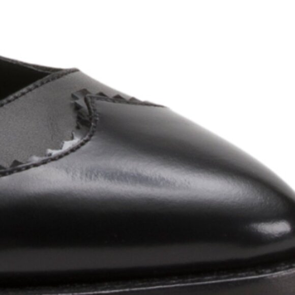 The Office Of Angela Scott Made In Portugal Leather Miss Margo Mary Janes - Picture 2 of 5